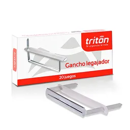 Gancho Legajador Metalico X20