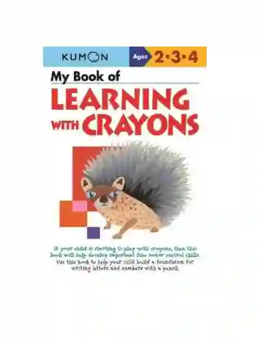 Libro Kumon Actividades Con Crayolas Crayones Niños En Inglés