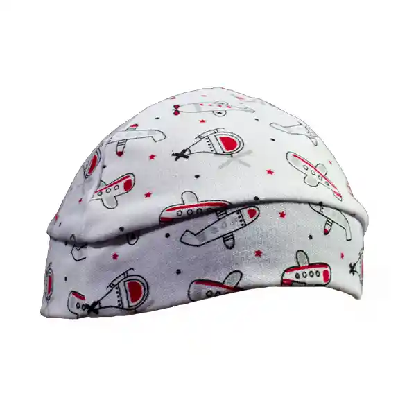 Gorro Estampado Bebé Niño - Gris