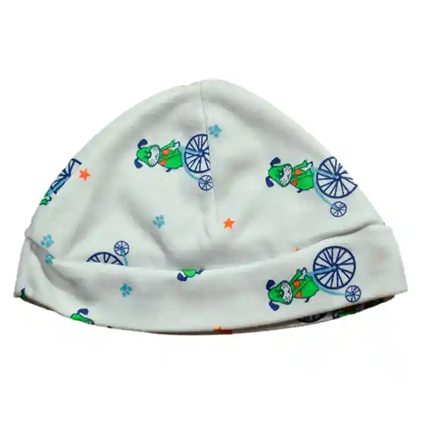 Gorro Estampado Bebé Niño - Verde Militar