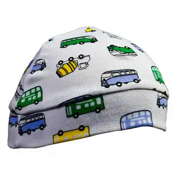 Gorro Estampado Bebé Niño - Verde Oscuro