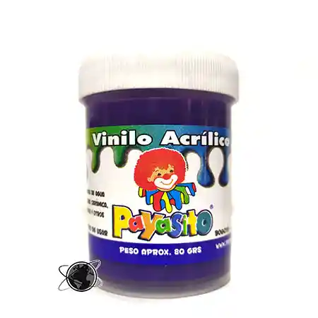 Payasito Vinilo Acrilico Morado 80Gr