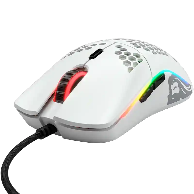 Rgb Mouse Gamer Glorious Model O-(Blanco)