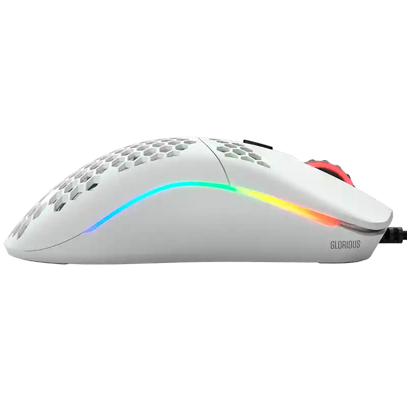 Rgb Mouse Gamer Glorious Model O-(Blanco)