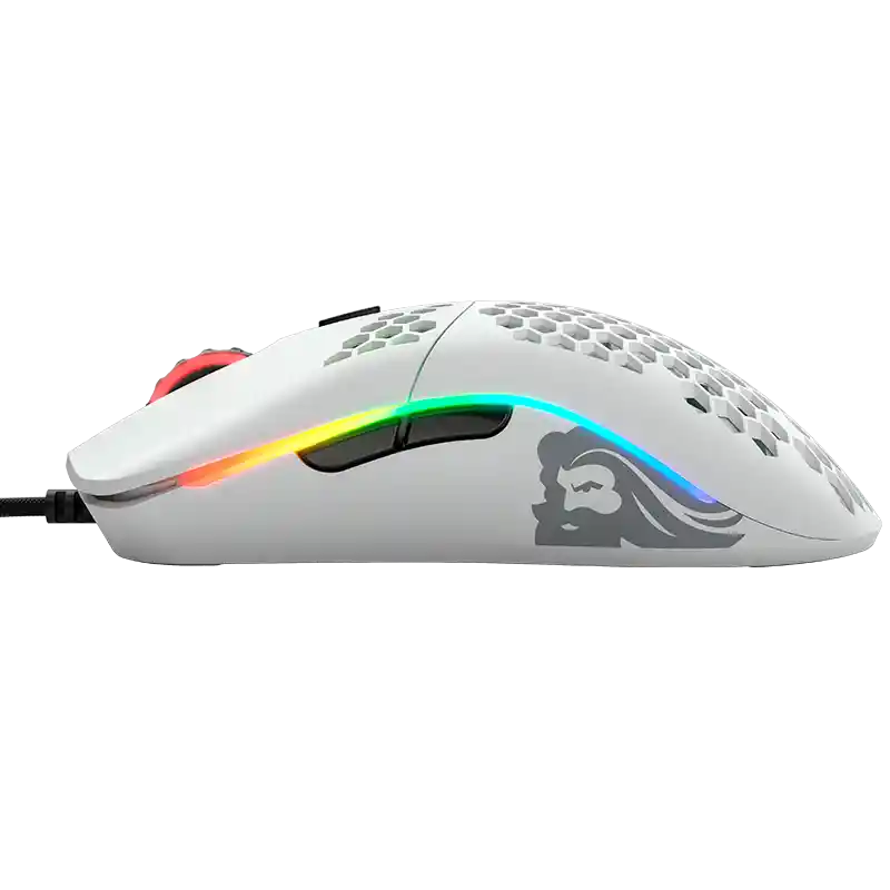 Rgb Mouse Gamer Glorious Model O-(Blanco)