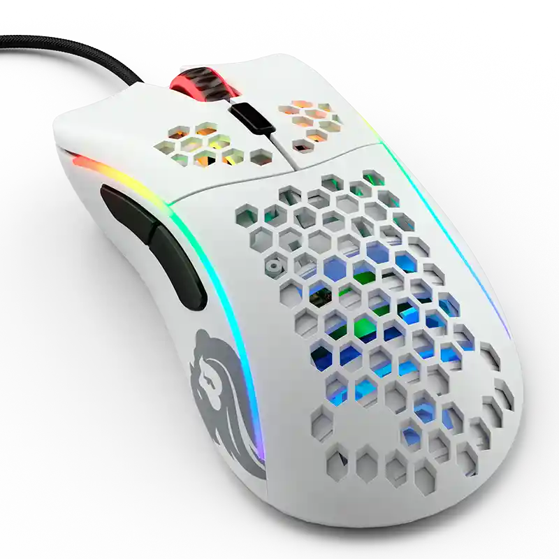 Rgb Mouse Gamer Glorious Model D-(Blanco)