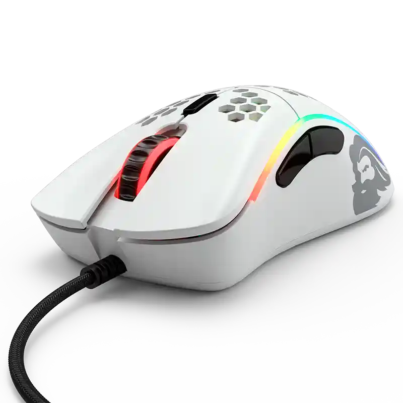 Rgb Mouse Gamer Glorious Model D-(Blanco)