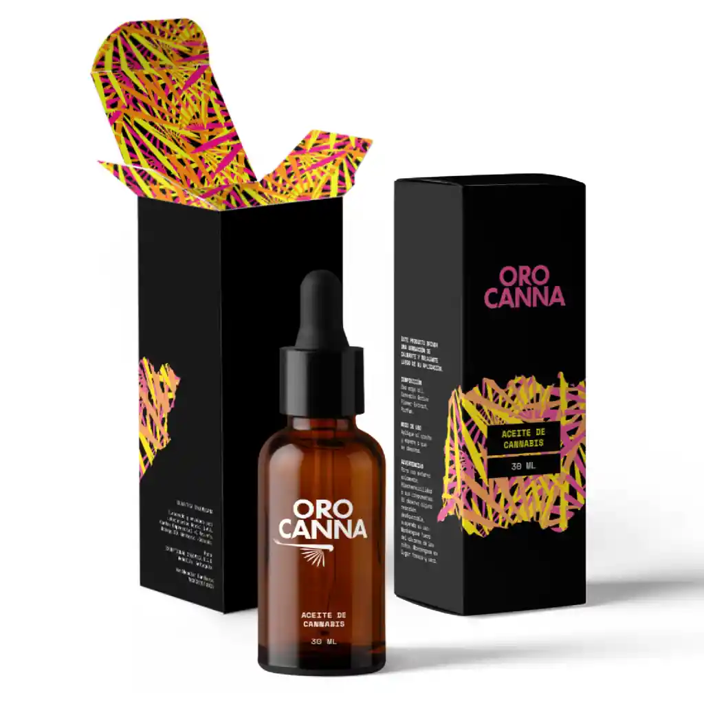 Oro Canna Aceite Extracto Flores De Cannabis X 30 Ml