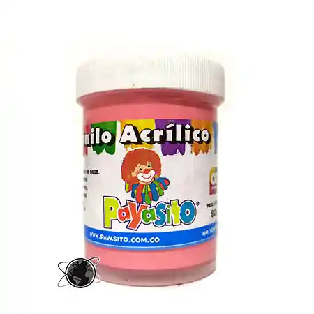 Payasito Vinilo Acrilico Rosado 80Gr