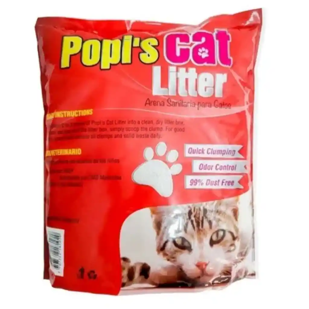 Popis Cat Arena  Sanitaria para Gatos con Aroma Lavanda