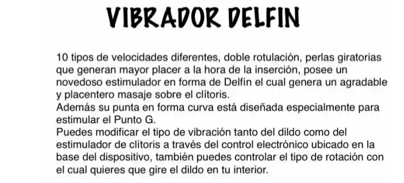 Vibrador Delfin