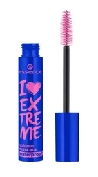 Essence Pestañina Vegana I Love Extreme Resistente Al Agua Negra