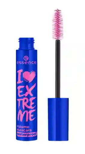 Essence Pestañina Vegana I Love Extreme Resistente Al Agua Negra