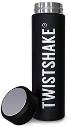 Termo Twistshake Para Líquidos Térmico 420 Ml 14 Oz Acero Negro