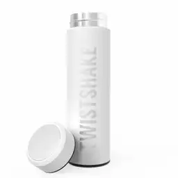 Termo Twistshake Para Líquidos Térmico 420 Ml 14 Oz Acero Blanco