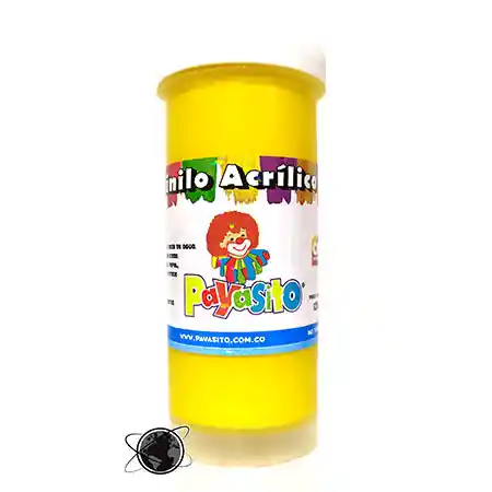 Payasito Vinilo Acrilico Amarillo 125G