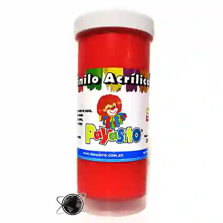 Payasito Vinilo Acrilico Rojo 125G