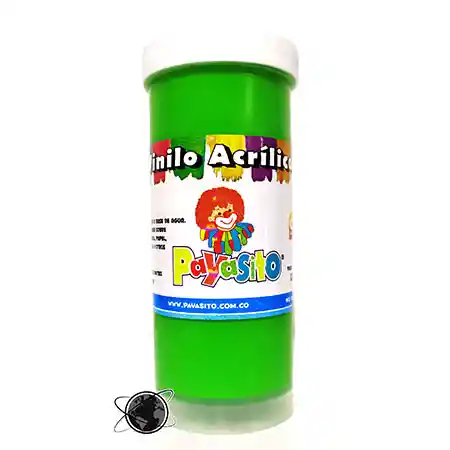 Payasito Vinilo Acrilico Verde 125G