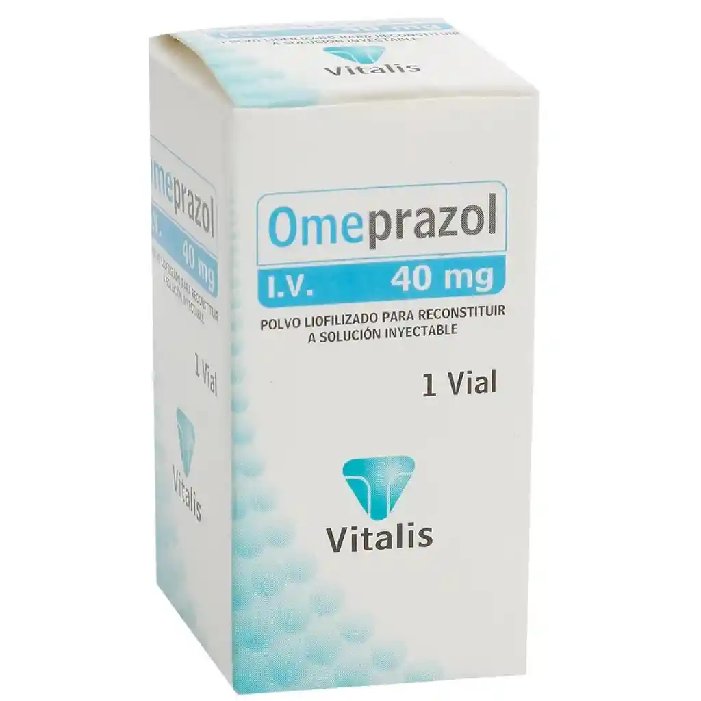 Omeprazol 40 Mg I.v. Solucion Inyectable