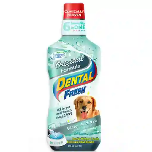 Dental Fresh Enjuague Para Perro Por 4oz -118ml