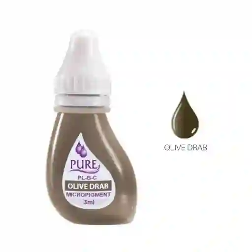 Pigmento Pure Olive Drab 3ml