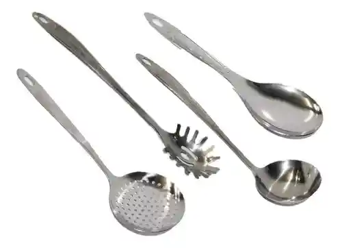 Juego Cucharas Acero Inoxidable Utensilios De Cocina Para Fritos 4