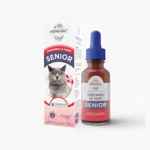 Esencias Gotas para Gatos Senior Apoyando la Vejez