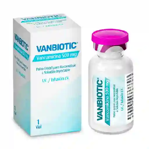 Vanbiotic Vancomicina 500 Mg * 1 Vial
