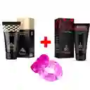 Kit Alarga Pene Titan Gel Gold + Red + Obsequio Anillo Vibrador - Alargador Agranda Miembro Importado De Rusia Últimas Unidades Por La Guerra