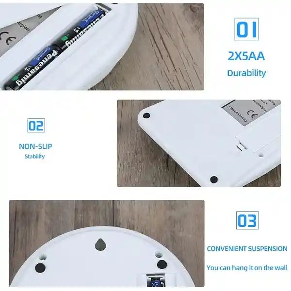 Balanza Gramera Báscula Pesa Digital Capacidad 7000g Cocina