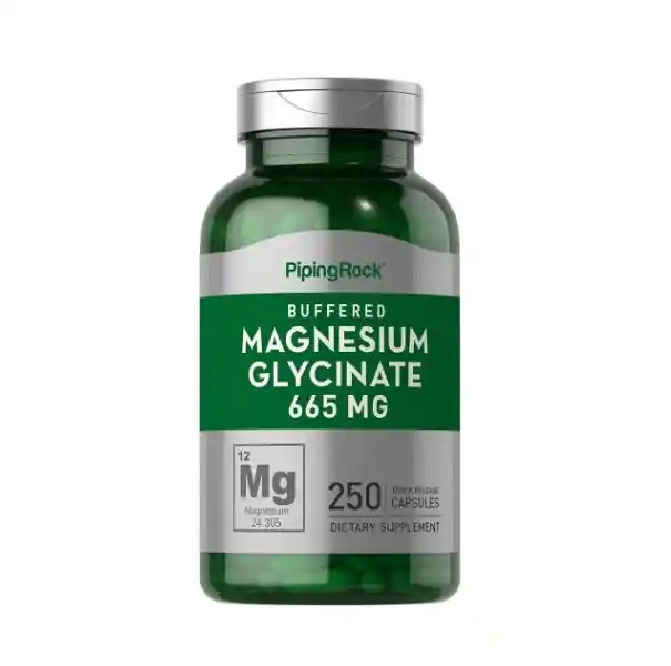 Glicinato De Magnesio Magnesium Glycinate 665 Mg 250 Capsulas