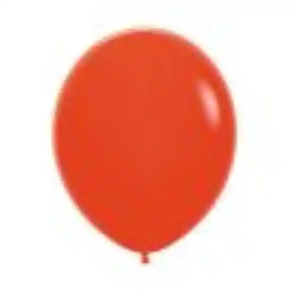 Globo R12 Color Rojo