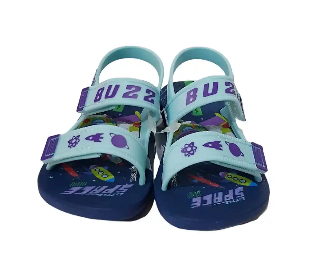 Sandalias Chanclas Bebe Infantil Magia Disney Toy Story Baby Niños Azul Oscuro Azul Claro Ref. Ipanema Af308 T.22