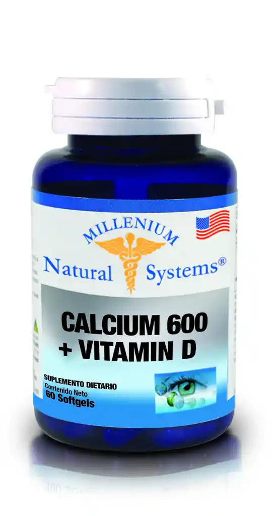 Calcium-vit-d-systems Calcium 600 + Vit D 100 Sg Natural Systems
