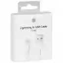 Cargador Original Iphone 12w + Cable Original Lightning 1m