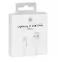 Cable Original Apple Lightning 2m + Cargador Original 12w