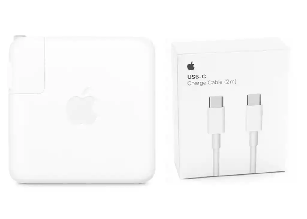 Apple Cargador Original Macbook Pro 13 Tipo C 61w+ Cable 2m