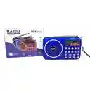 Radio Portatil Mini Bolsillo Am/fm Usb/mp3 Linterna Potente