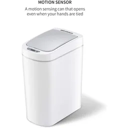 Caneca Ninestars Sensor Infrarrojo Plástico Blanco 7lts