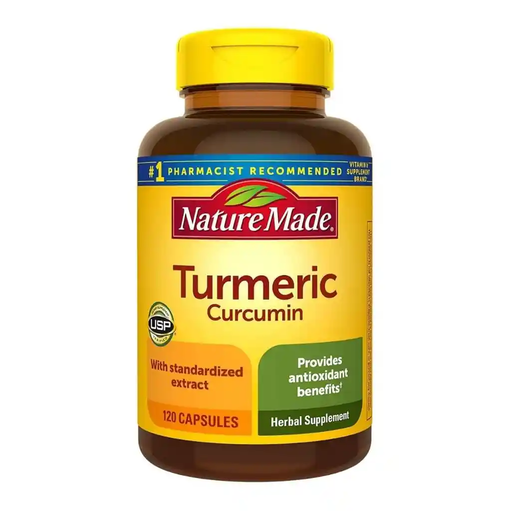 NATURE MADE Turmeric Curcumin  Antioxidante | 120 Capsulas