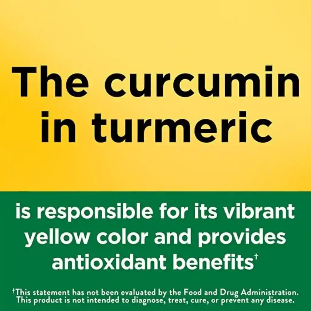 NATURE MADE Turmeric Curcumin  Antioxidante | 120 Capsulas