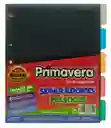 Primavera Separador Plasticodecorado X5 Tamano Carta