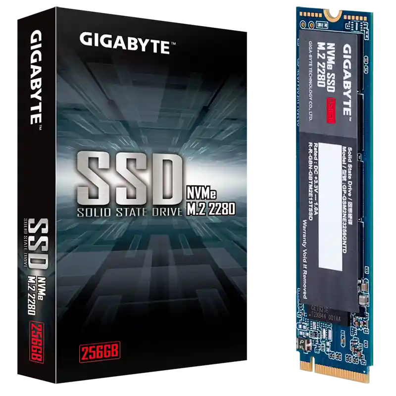 Gigabyte Unidad Solidam.2 Nvme Pcie 256Gb Gen 3X4