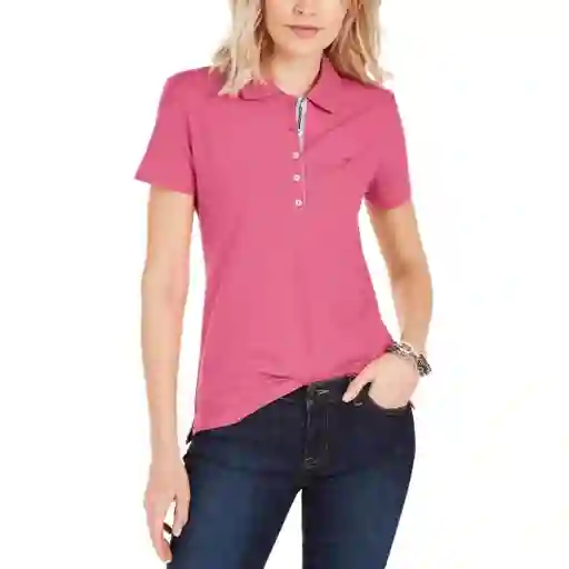 Talla Xs, S, - Camiseta Polo Mujer Tommy Hilfiger Pink | Original