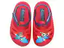 Sandalias Calzado Chanclas Bebe Infantil Patrulla Canina Space Baby Superplay Rojo Azul Ref. Grendene Ad376 T.22