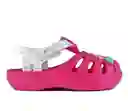 Sandalias Calzado Chanclas Bebe Infantil Patrulla Canina Space Baby Superdivi Rosa Azul Niña Ref. Grendene Ad377 T.19