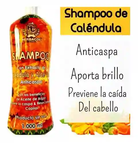 HERBACOL  Shampoo Calendula Y Aloe Vera Anticaspa