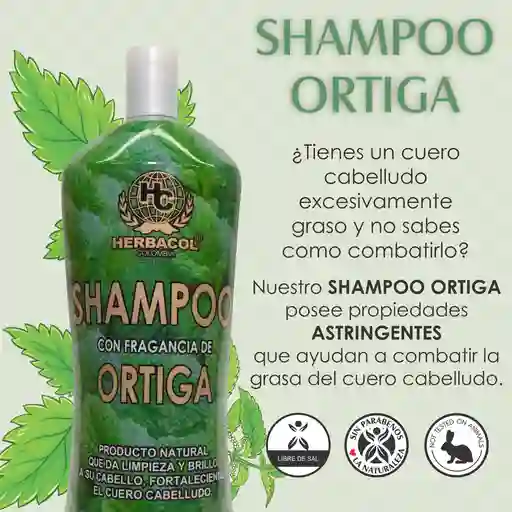 HERBACOL  Shampoo De Ortiga