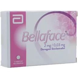 Bellaface Anticonceptivo Hormonal Tableta