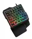 Teclado Gamer Una Mano 35 Teclas G92 Retroiluminado Membrana